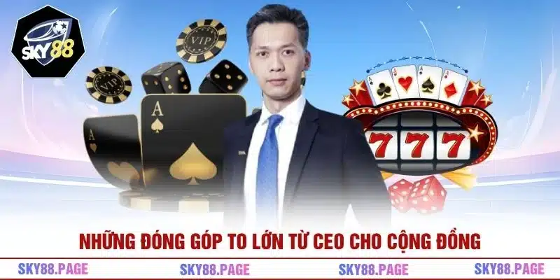 Những đóng góp to lớn từ CEO cho cộng đồng