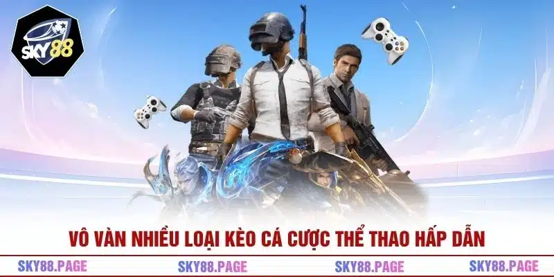 Vô vàn nhiều loại kèo cá cược thể thao hấp dẫn